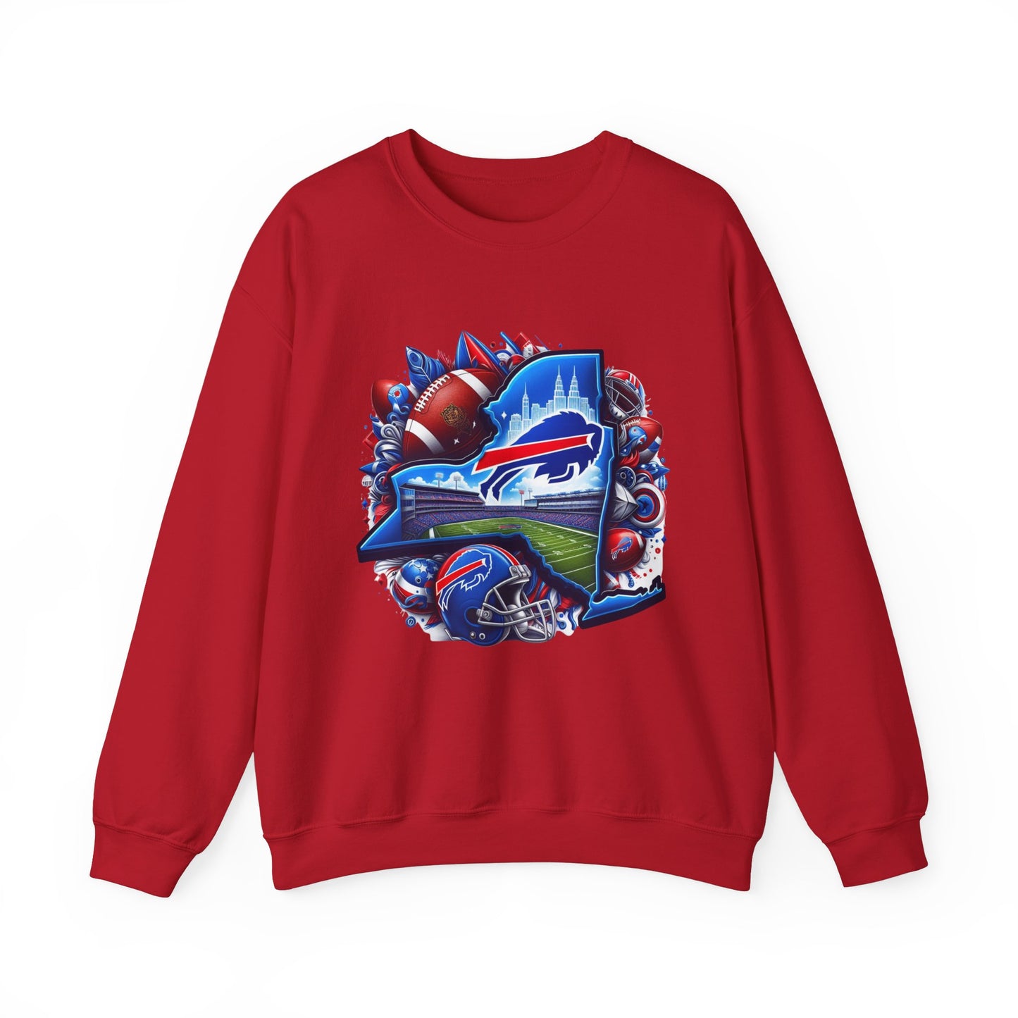 Buffalo Sports Team Sweatshirt Game Day Gear Fan Apparel