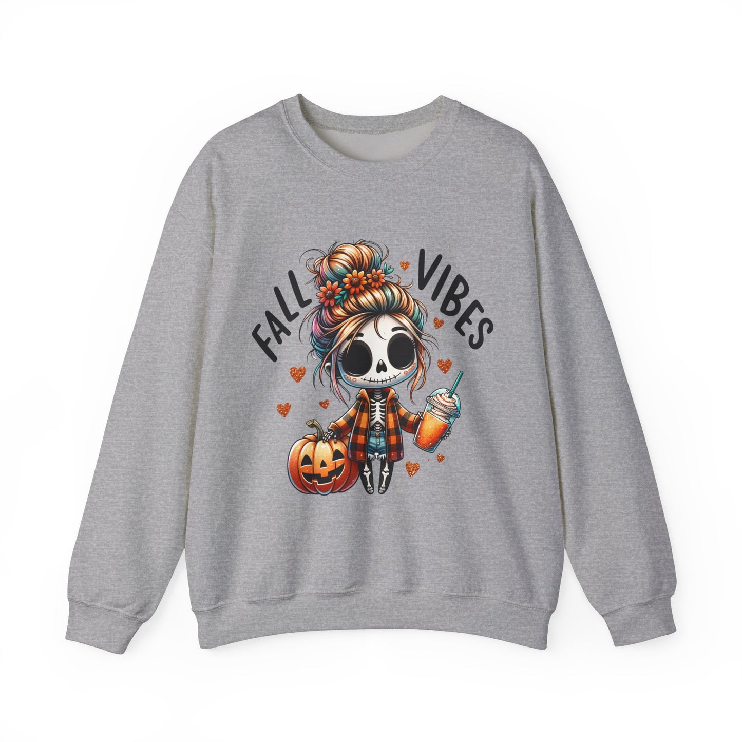 Skeleton Fall Vibes Sweatshirt