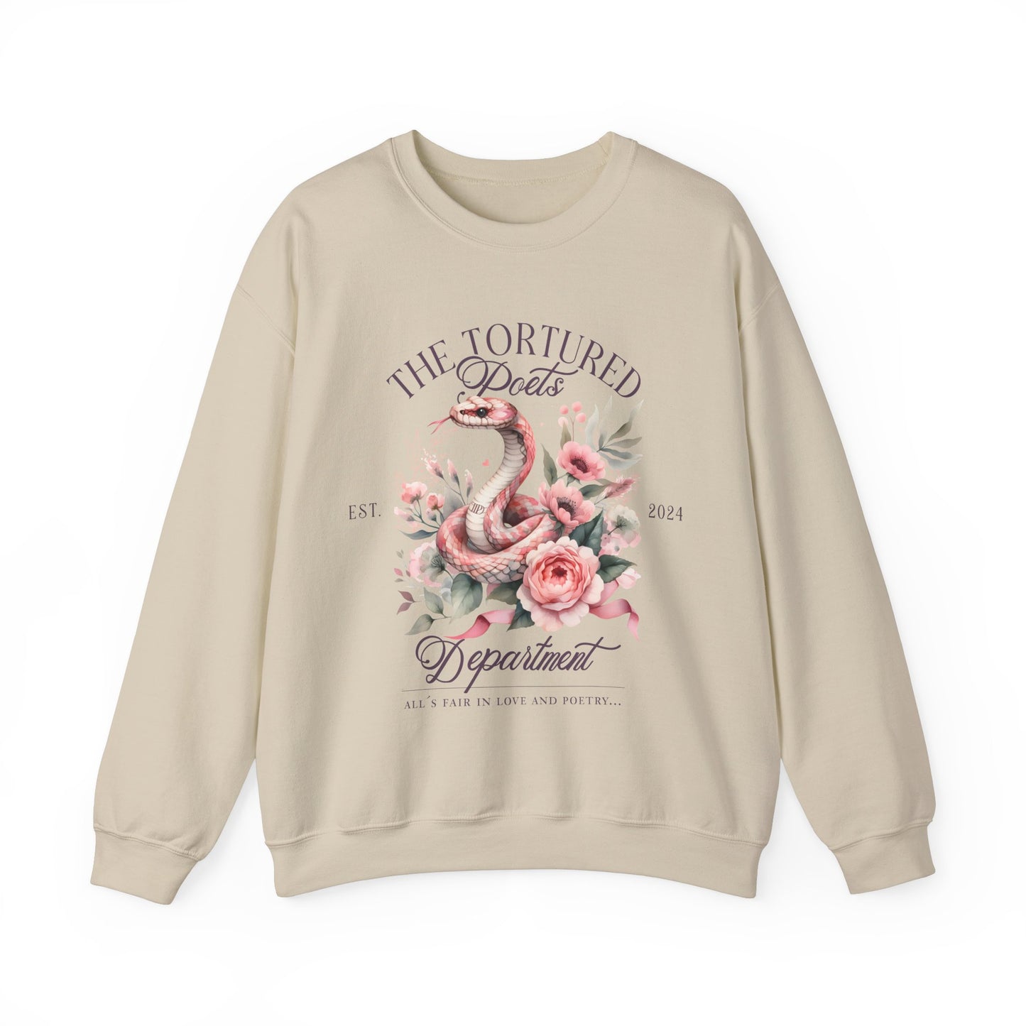 Tortured Poet Long Sleeved Snake Sweatshirt