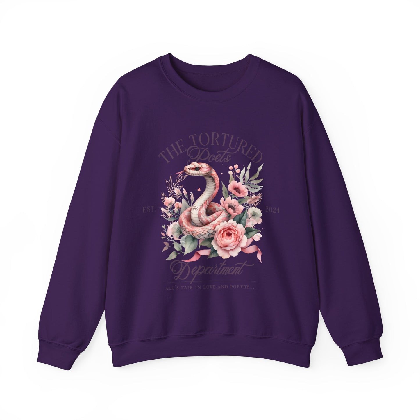 Tortured Poet Long Sleeved Snake Sweatshirt