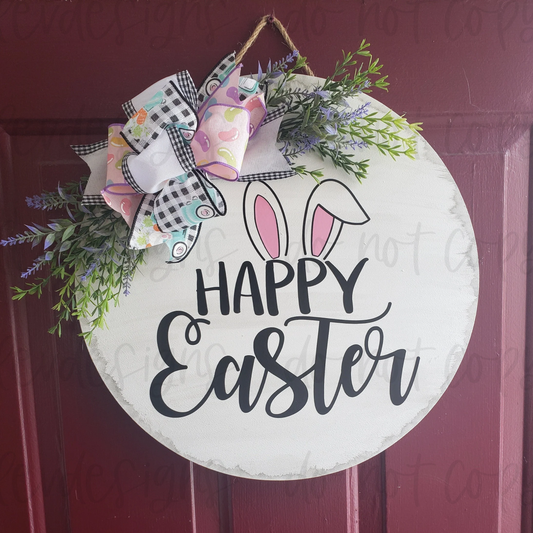 Happy Easter Door Hanger