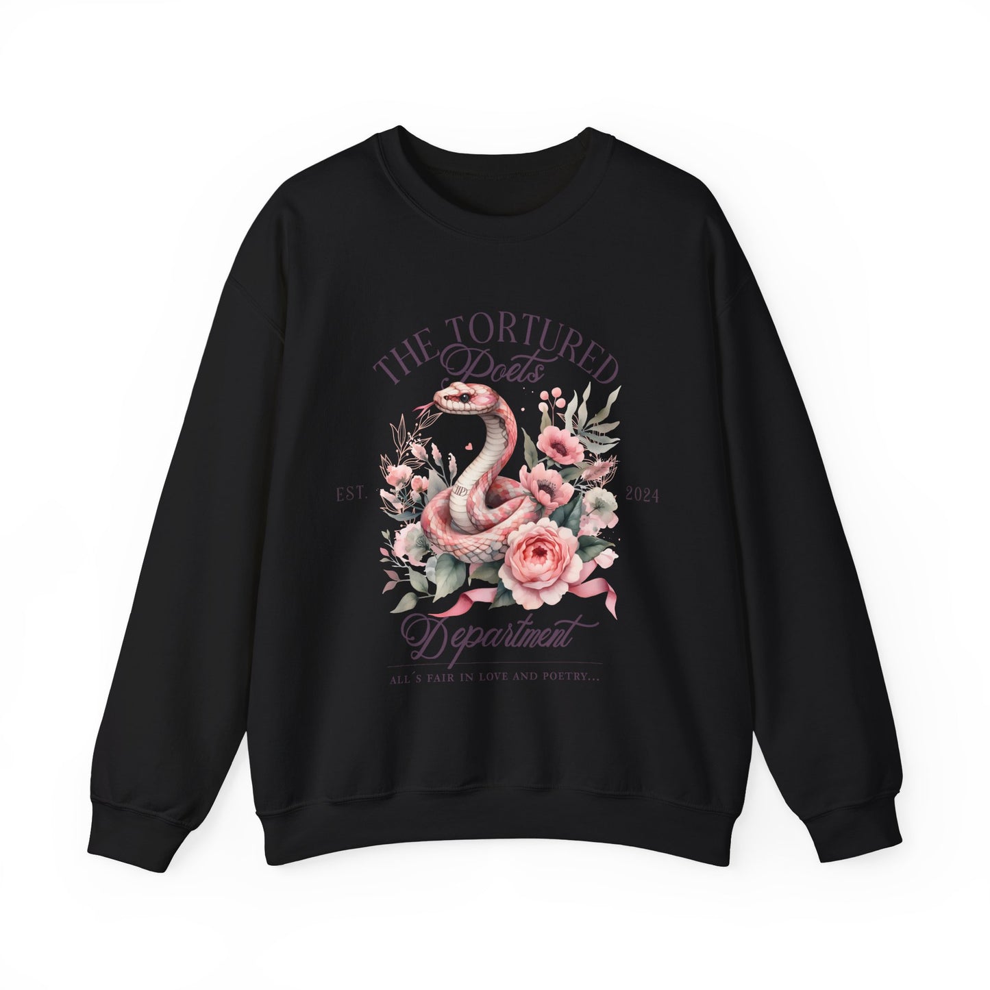 Tortured Poet Long Sleeved Snake Sweatshirt