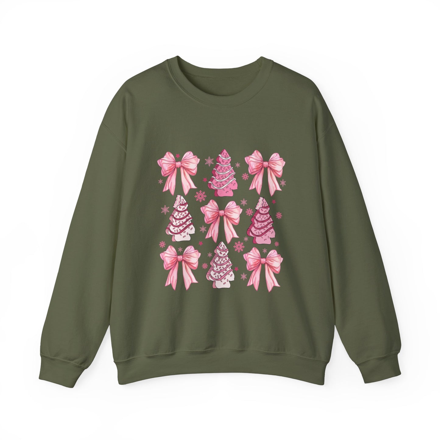 Christmas Tree Snack Coquette Sweatshirt