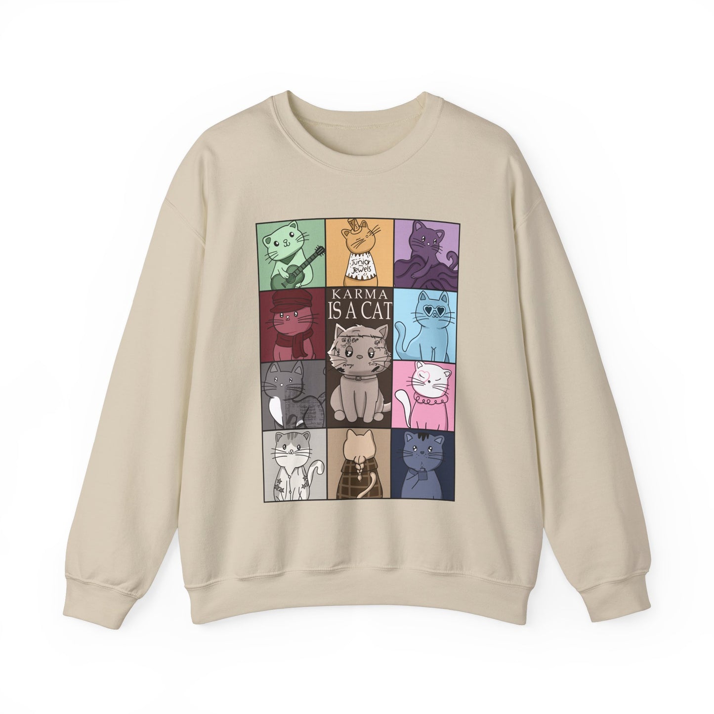 Cat Karma Era Block Sweatshirt