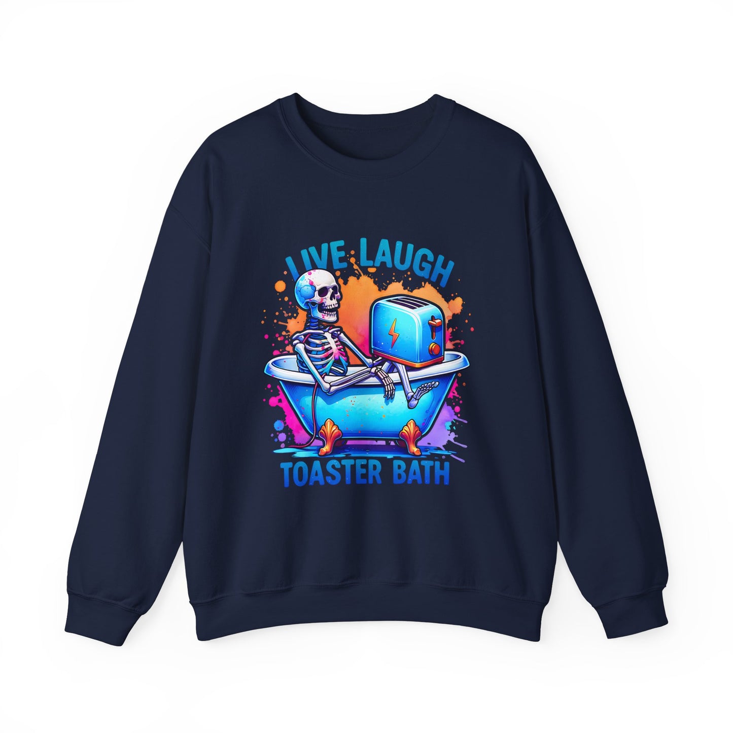 Live Laugh Toaster Bath Funny Apparel