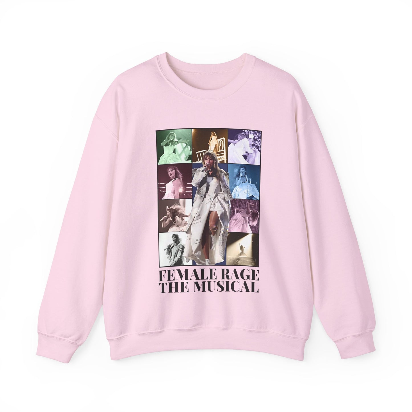 Zombie Rage Feminine Anger Music Sweatshirt