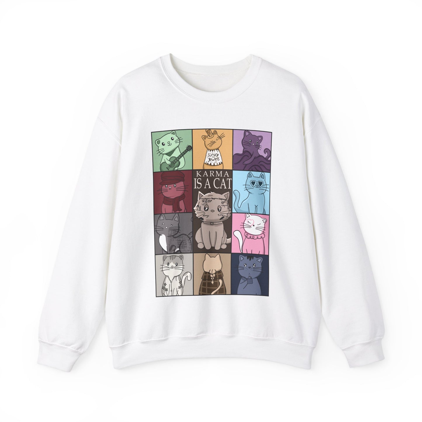 Cat Karma Era Block Sweatshirt