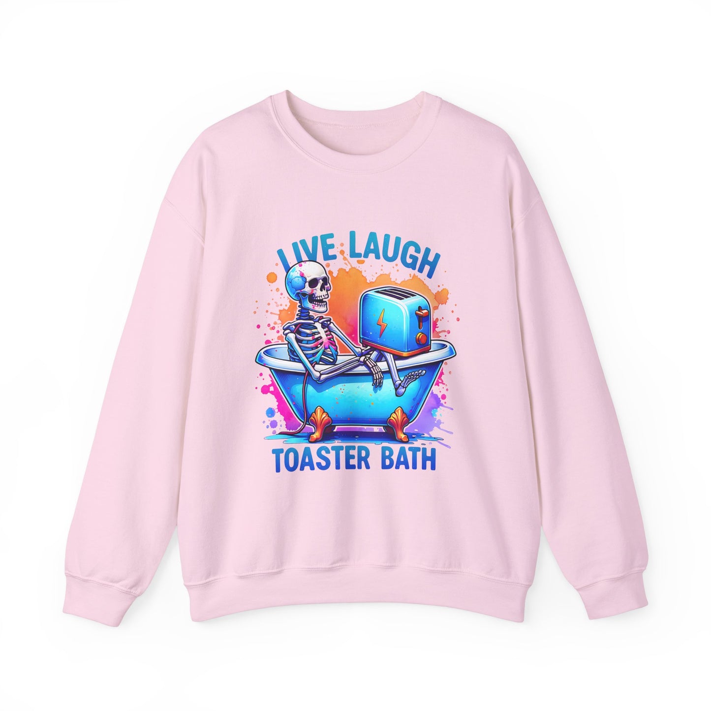 Live Laugh Toaster Bath Funny Apparel