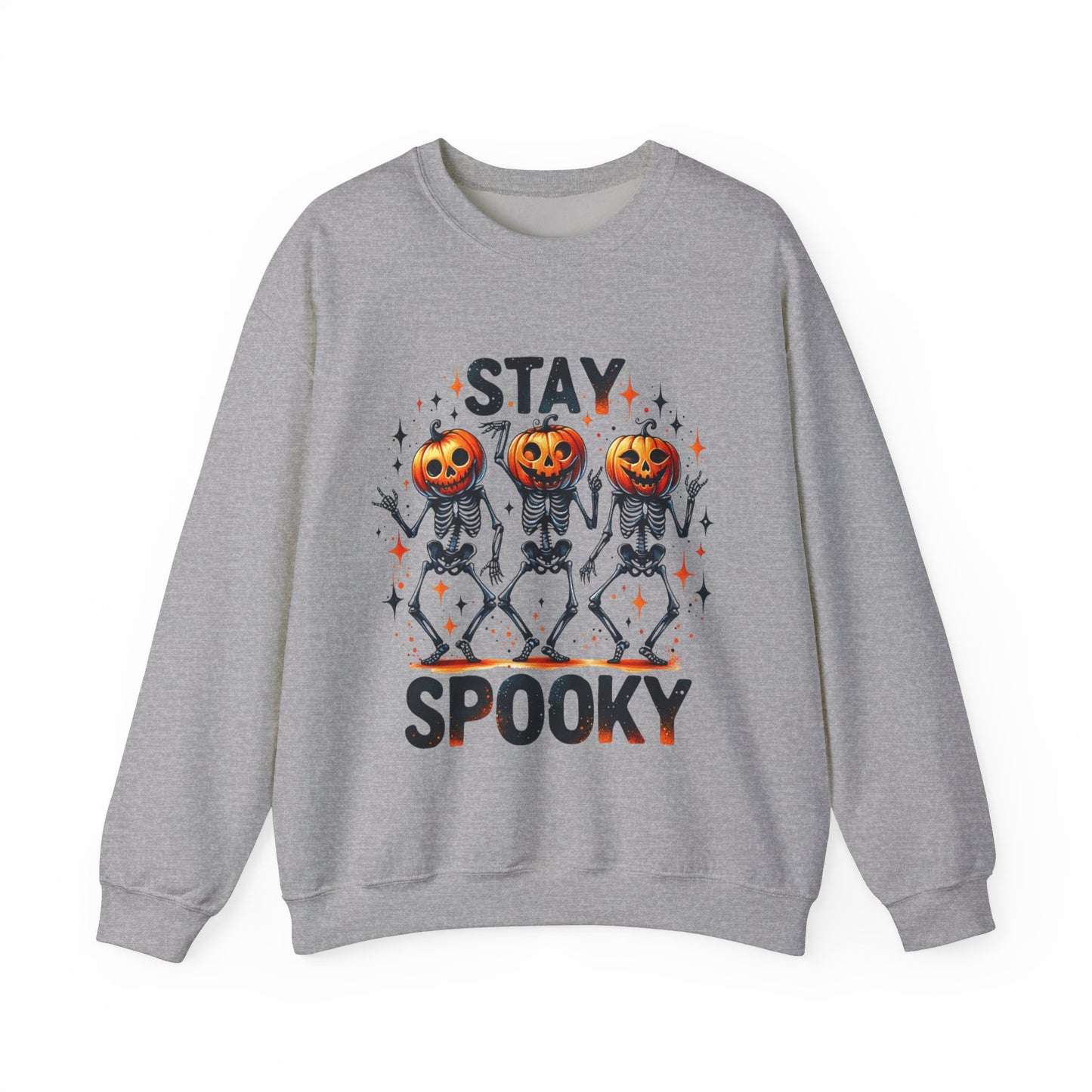 Stay Spooky Pumpkin Skeleton Sweatshirt