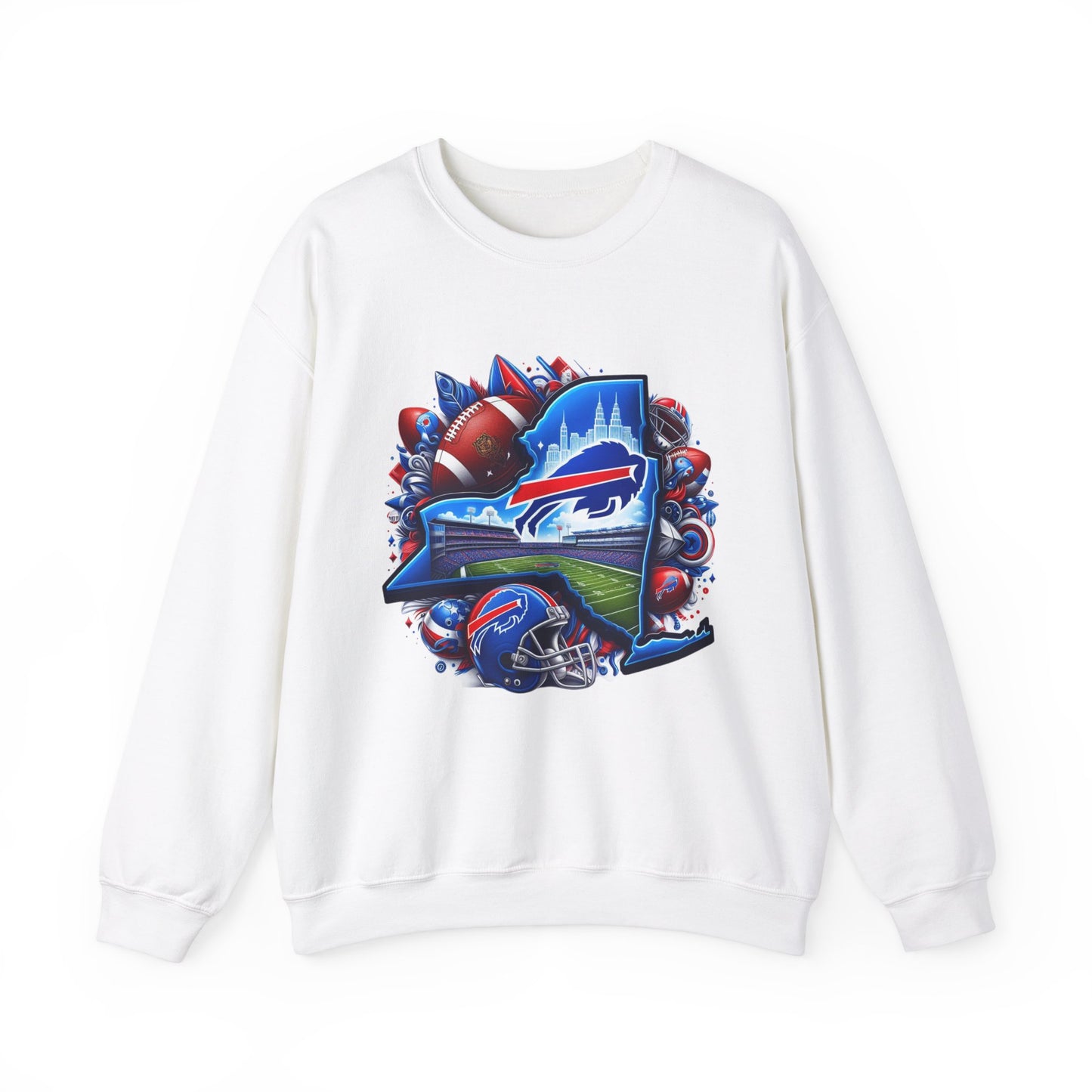 Buffalo Sports Team Sweatshirt Game Day Gear Fan Apparel