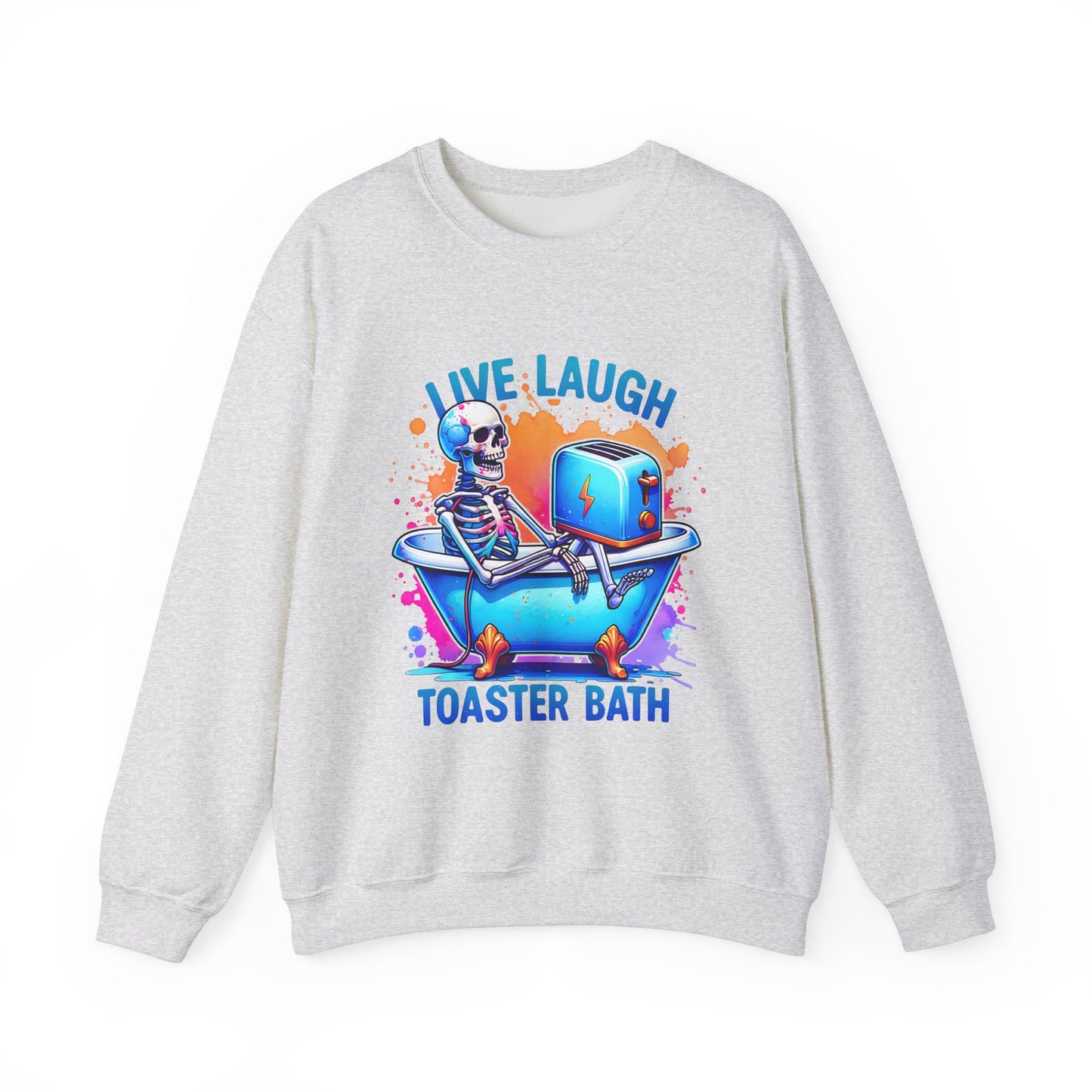 Live Laugh Toaster Bath Funny Apparel