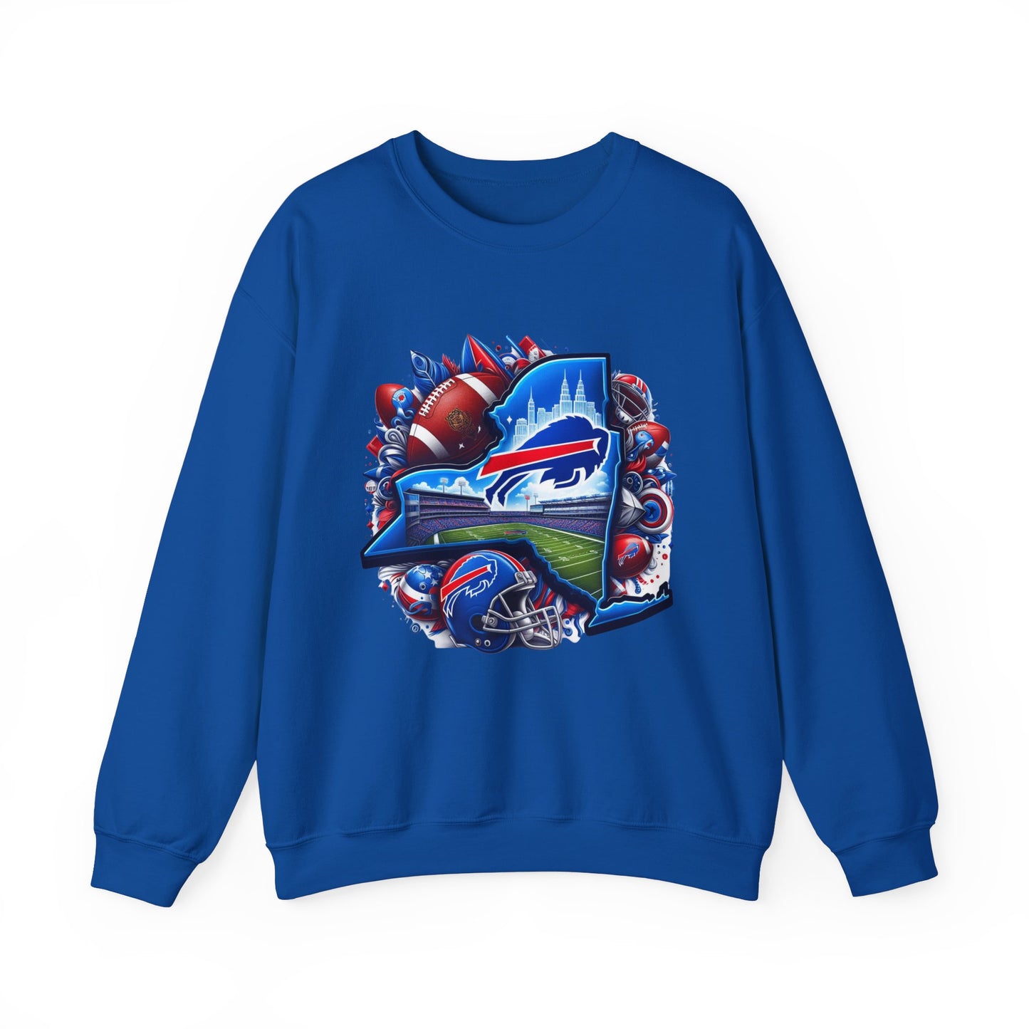 Buffalo Sports Team Sweatshirt Game Day Gear Fan Apparel