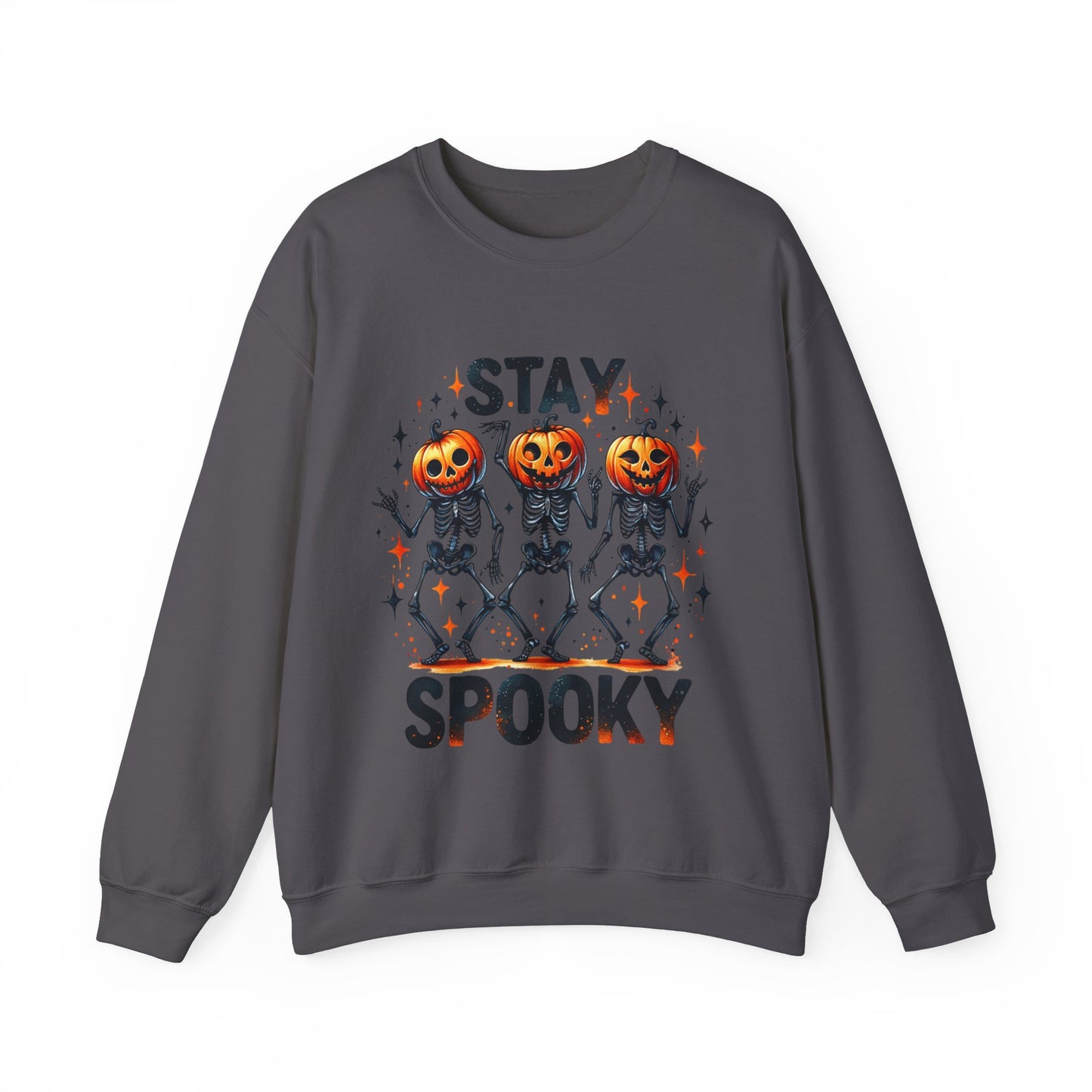 Stay Spooky Pumpkin Skeleton Sweatshirt