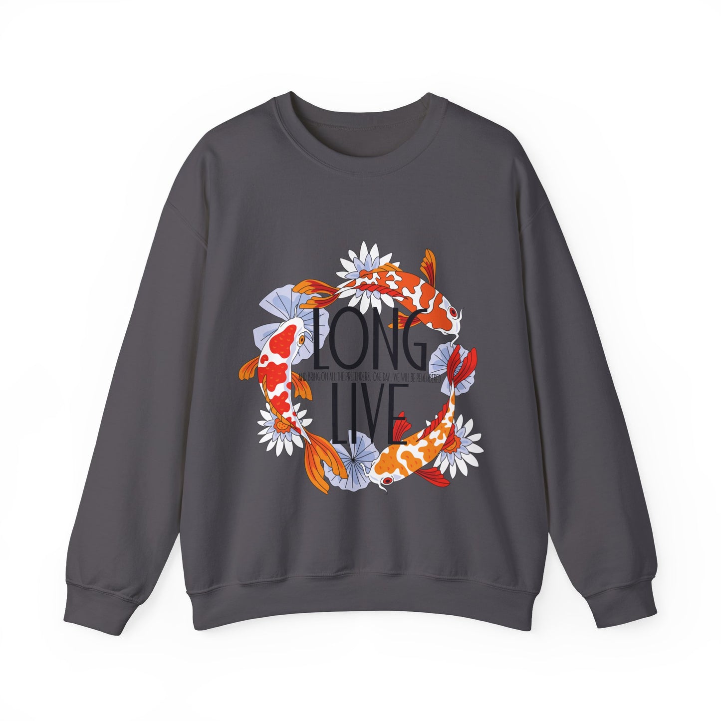 Koi Fish Music Lyric Comfy Sweatshirt