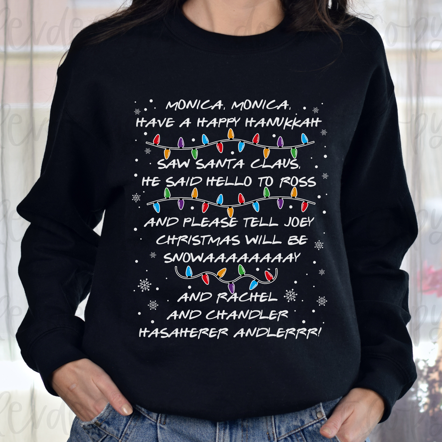 Phoebe Christmas Song For Friends Holiday Sweatshirt