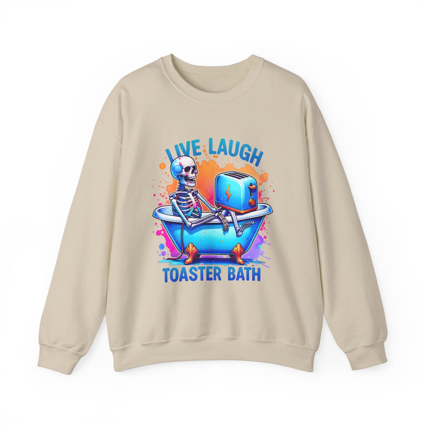 Live Laugh Toaster Bath Funny Apparel