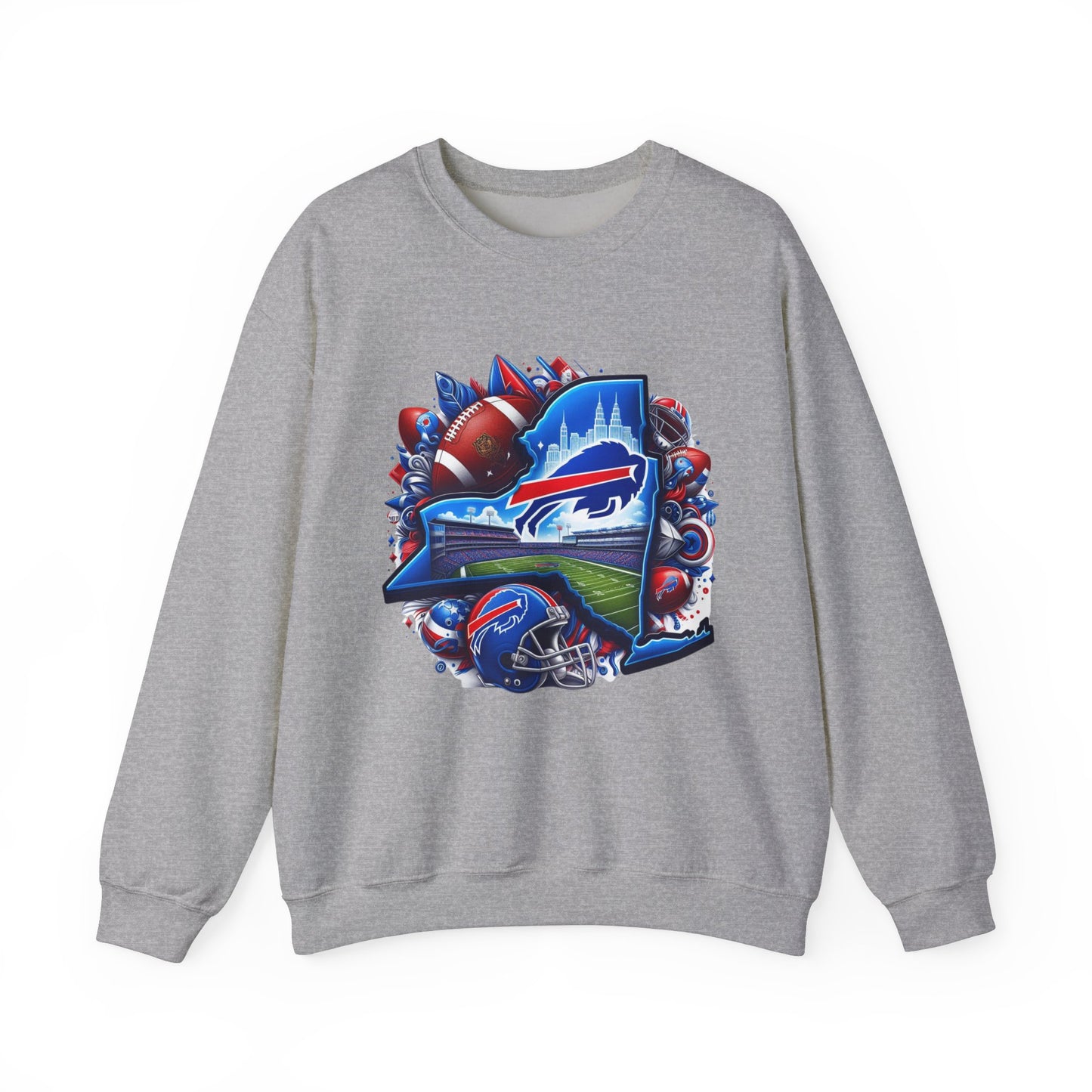 Buffalo Sports Team Sweatshirt Game Day Gear Fan Apparel