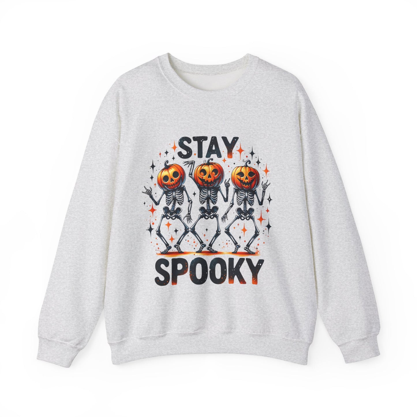 Stay Spooky Pumpkin Skeleton Sweatshirt