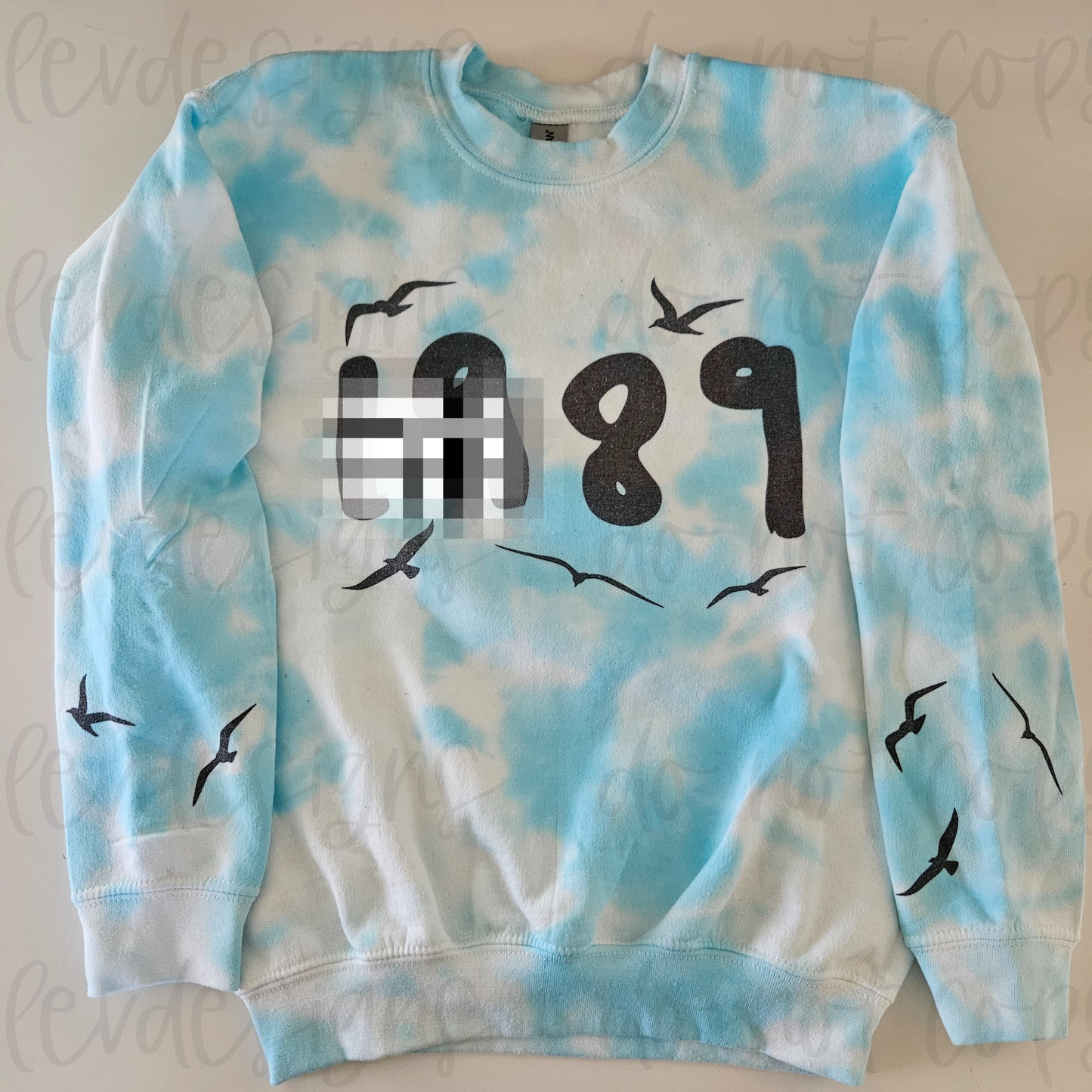 Album Dyed Sweatshirt, Music Lover Gift Idea