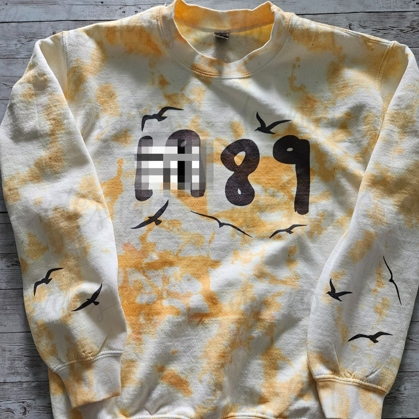 Album Dyed Sweatshirt, Music Lover Gift Idea