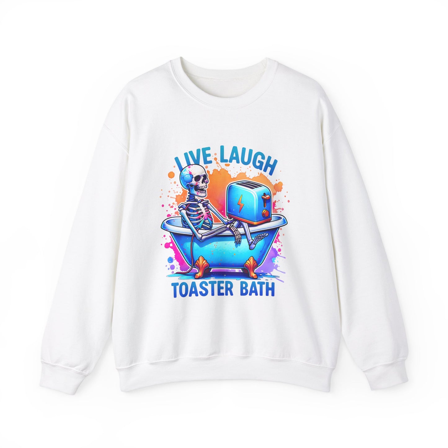 Live Laugh Toaster Bath Funny Apparel