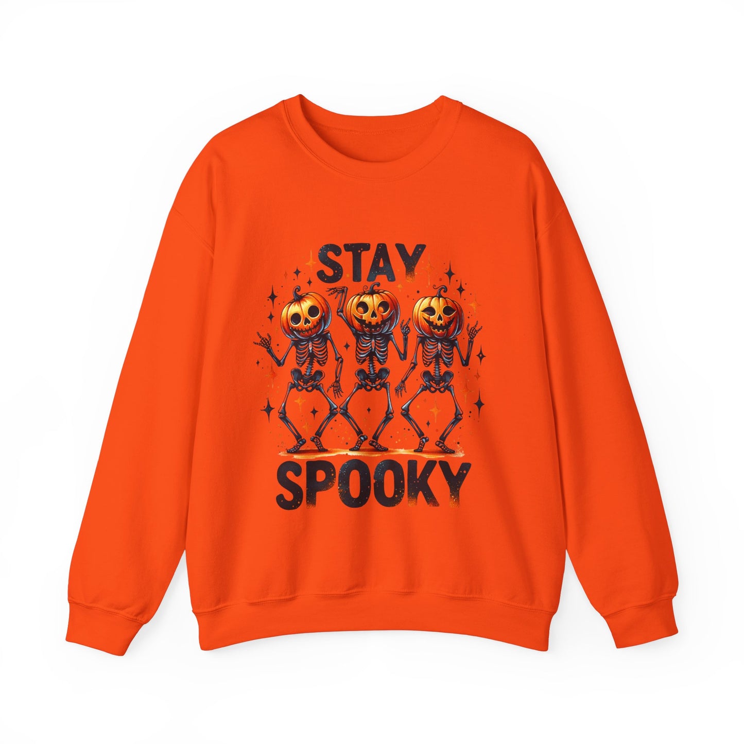 Stay Spooky Pumpkin Skeleton Sweatshirt