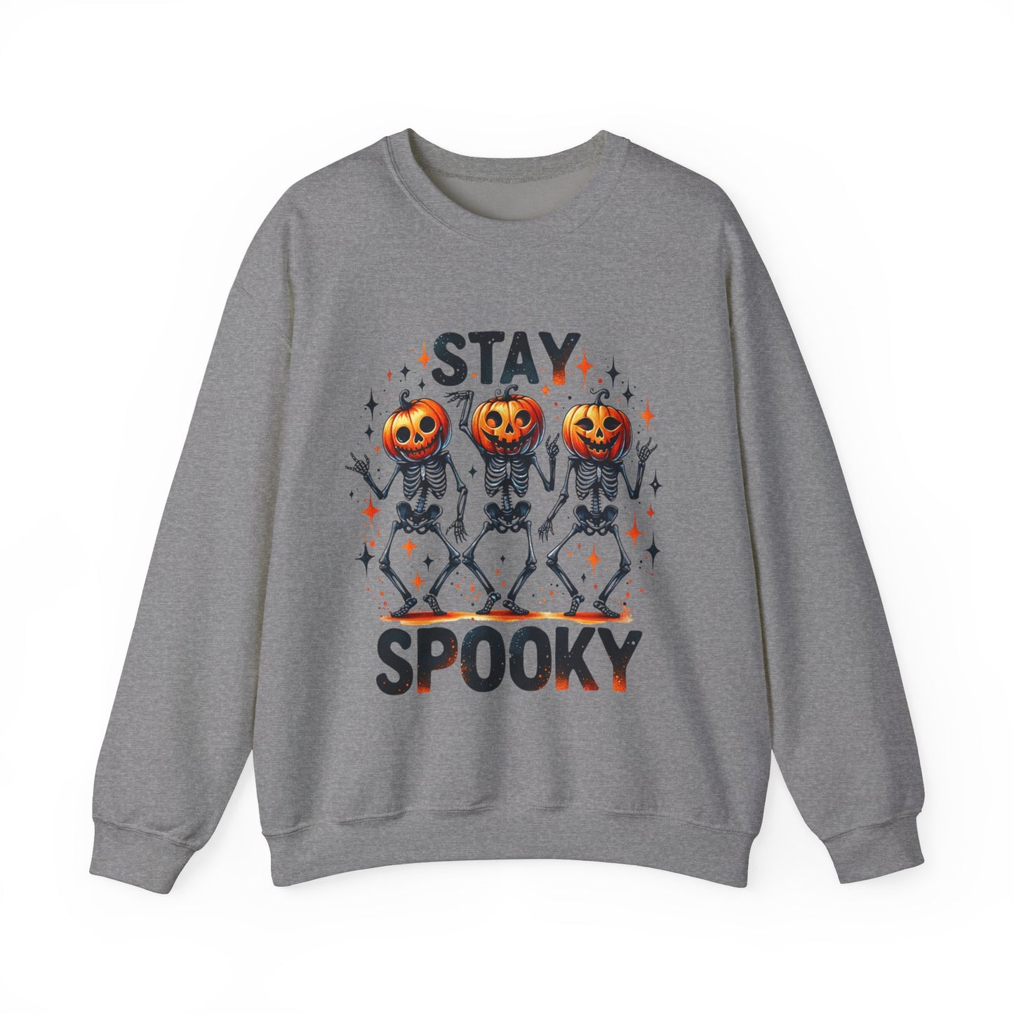 Stay Spooky Pumpkin Skeleton Sweatshirt