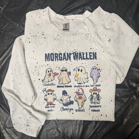 Morgan Wallen "Ghost" Album Sweatshirt, Country Music Merch, Merch Gift