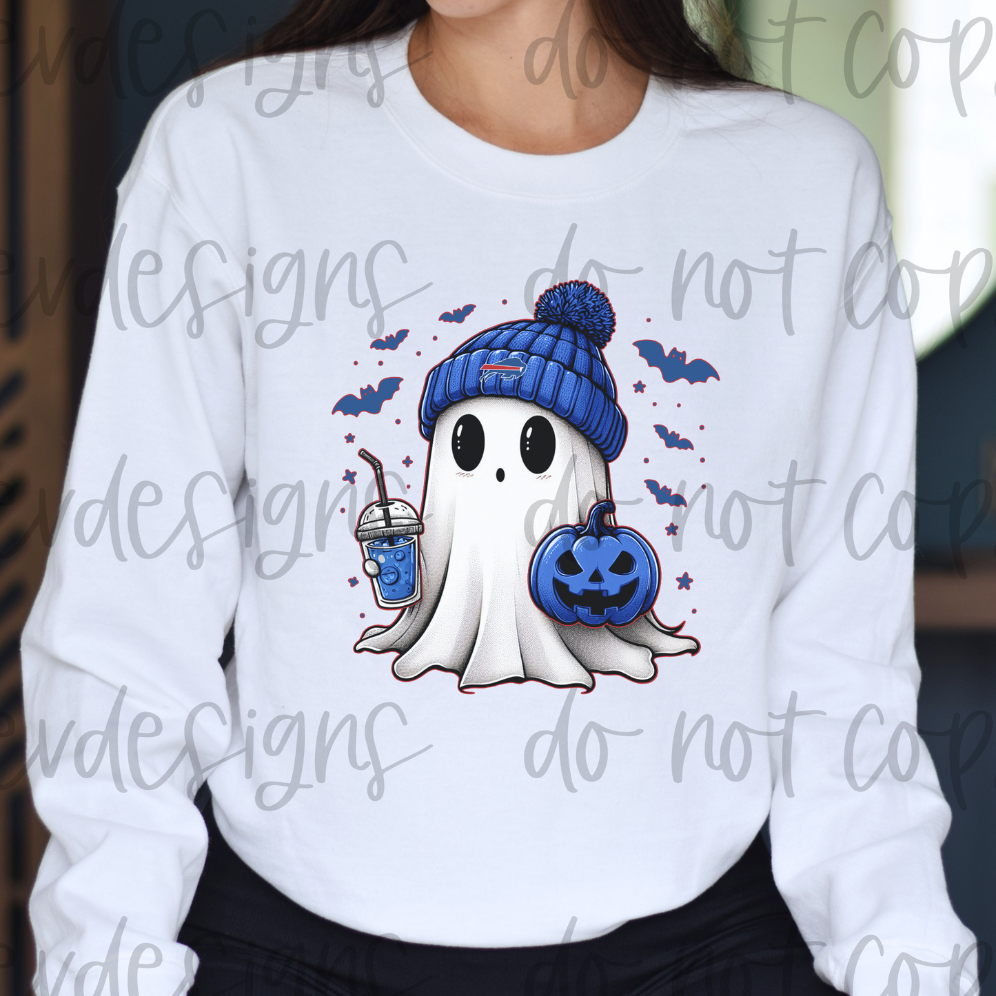 Buffalo Bills Ghost Sweatshirt