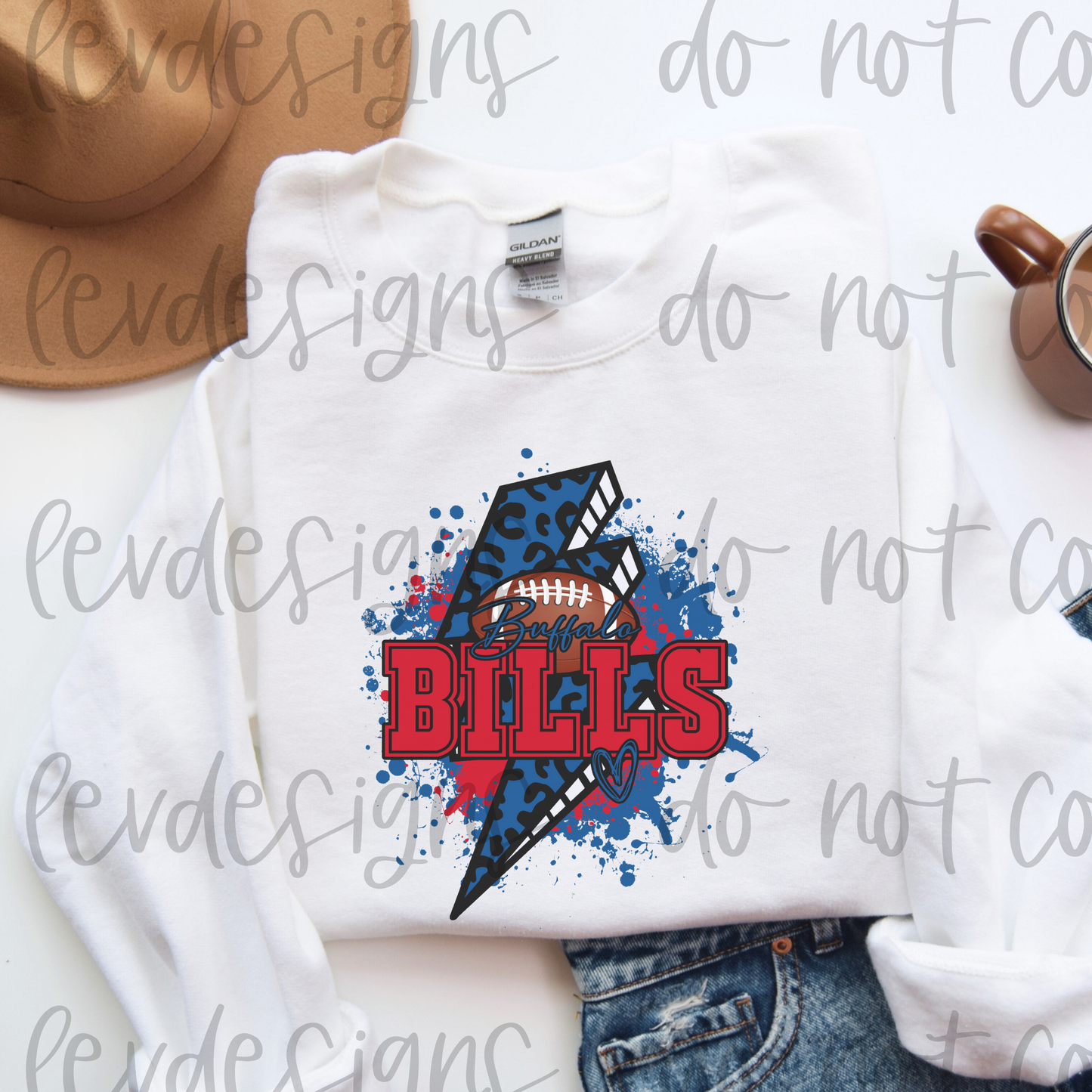 Buffalo Bills Sweatshirts, Game Day Apparel, Tailgate Shirt