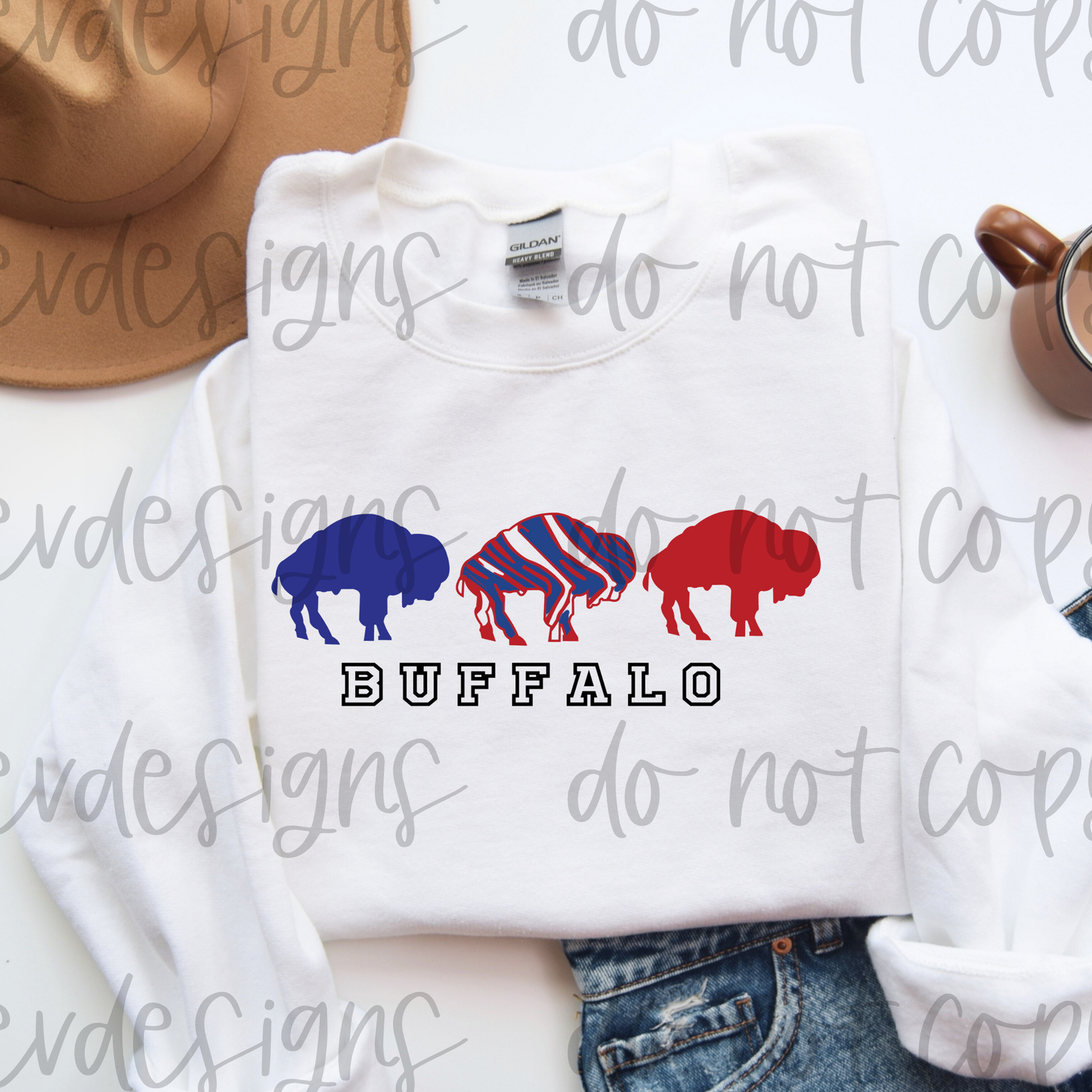 Buffalo Bills Sweatshirts, Game Day Apparel, Tailgate Shirt