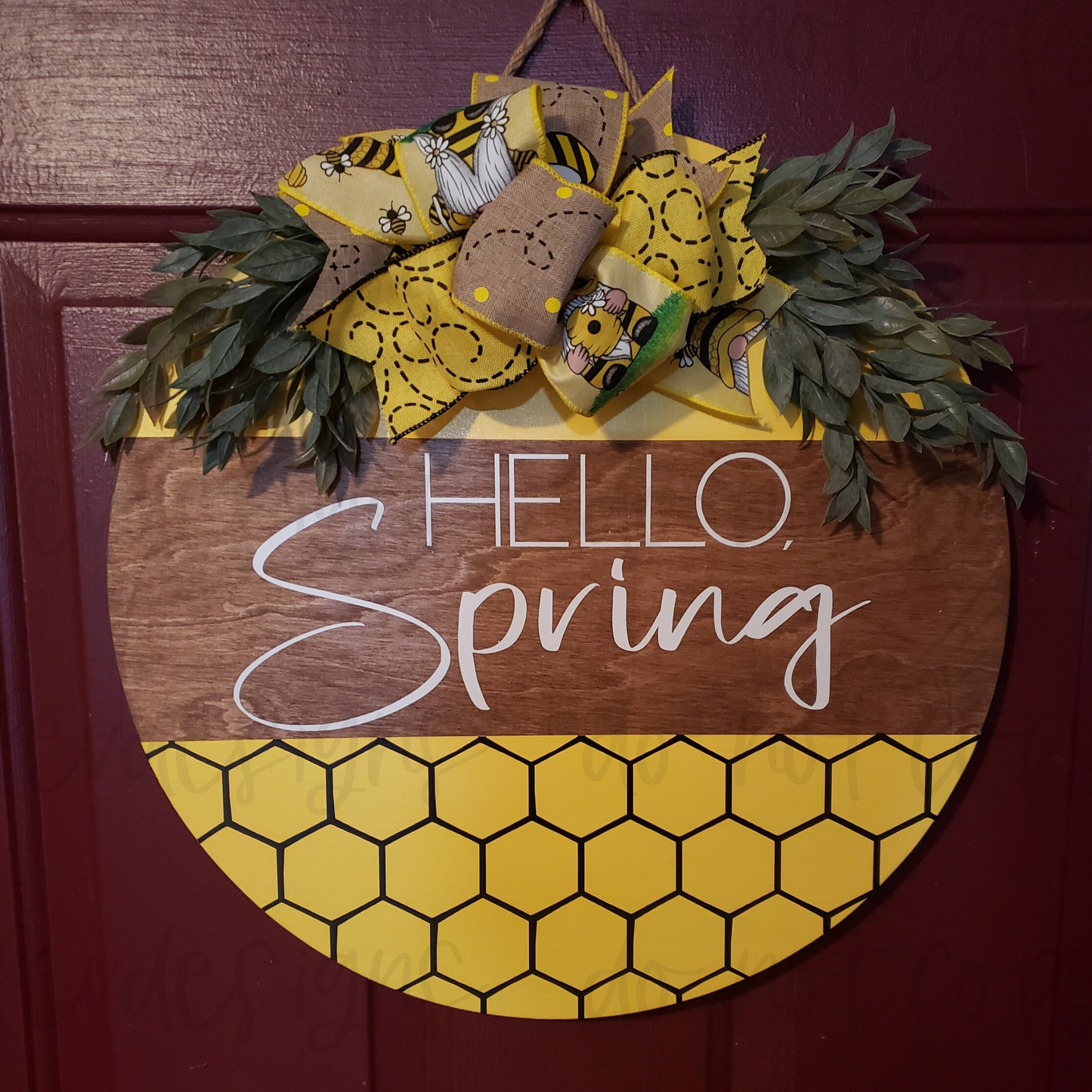 Spring Seasonal Wreath, Front Door Decor